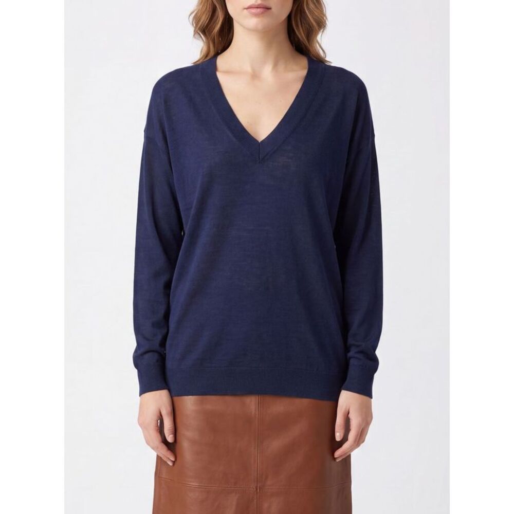 Parosh Women V-Neck Jumper P.A.R.O.S.H. In A Wool, Silk And Cashmere Blend